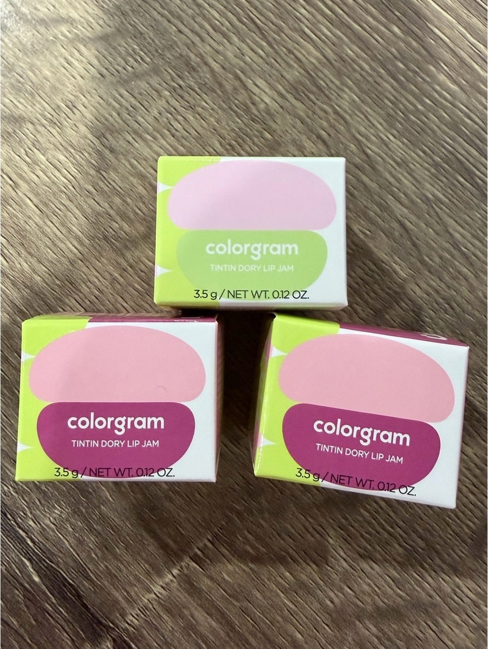 Colorgram TinTin Dory Lip Jam Bundle - Plum Jam & Shine Muscat Jam NEW